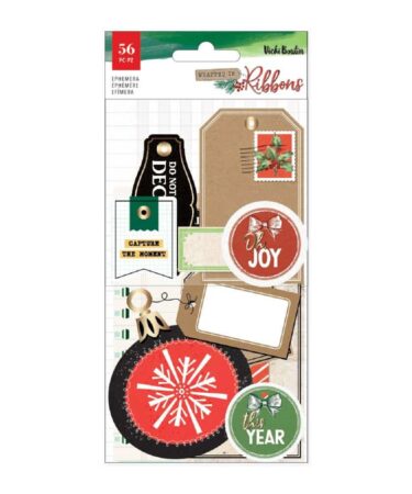 Vicki Boutin -  Collezione Wrapped In Ribbons -  Ephemera -Journaling