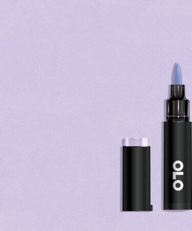 OLO - Pennarello  ad  alcol- punta pennello -Lavender Jade