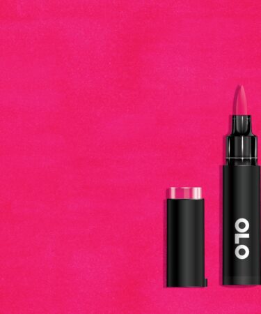 OLO - Pennarello  ad  alcol- punta pennello - Raspberry