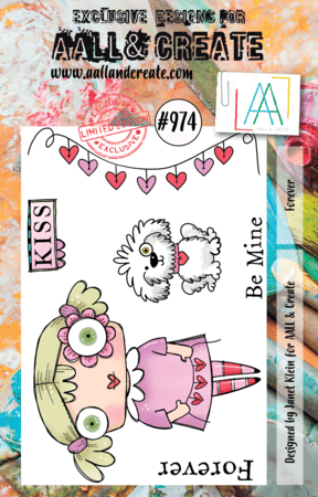 AALL & CREATE - Stamp Set A7 Forever #974