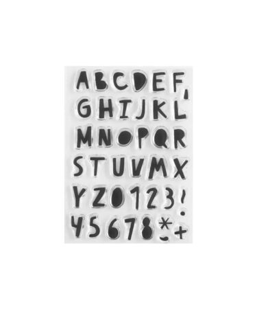 LORA BAILORA - timbro in silicone  10x15cm ABC Little M