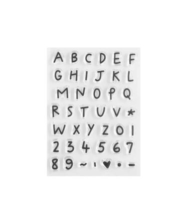 LORA BAILORA - timbro in silicone  10x15cm ABC Marina