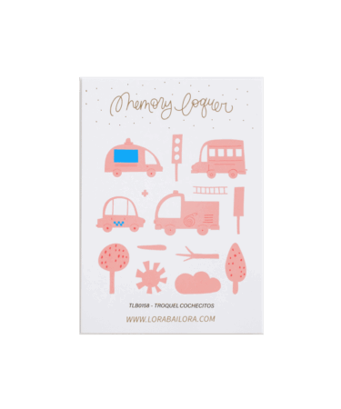 LORA BAILORA - COLLEZIONE LITTLE M-  Set di fustelle - COCHECITOS