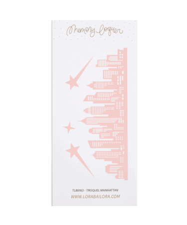 LORA BAILORA - COLLEZIONE LITTLE M-  Set di fustelle - MANHATTAN