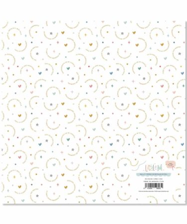 LORA BAILORA - COLLEZIONE LITTLE M- Vellum con foil LITTLE M