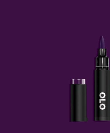 OLO - Pennarello  ad  alcol- punta pennello - Eggplant