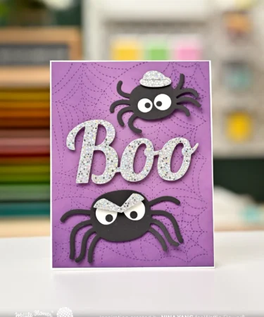 Alternative view of WAFFLE FLOWER – Spider Web Texture Die