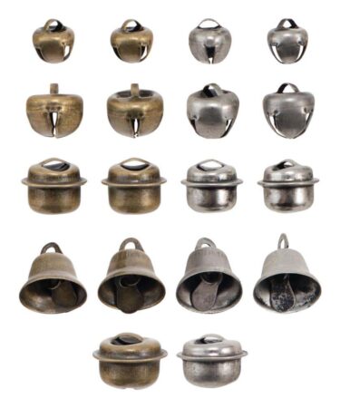 Alternative view of Idea-Ology Tiny Metal Bells 18/Pkg- Nickel & Copper