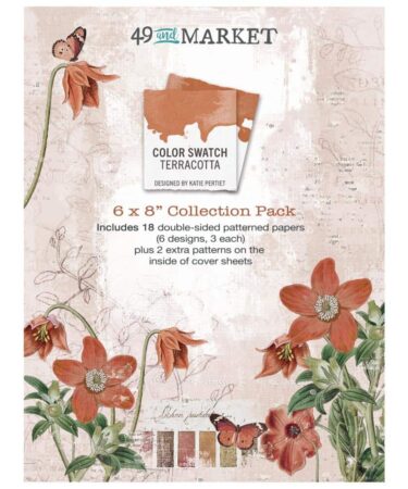 49 And Market - Color Swatch -  Collezione Terracotta -Collection Pack 6"X8"