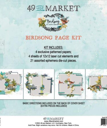 49 And Market - Collezione Birdsong  -  Page Kit
