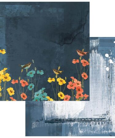 49 And Market - Collezione Birdsong  -  Double-Sided Cardstock 12"X12" - The Warbling Trio