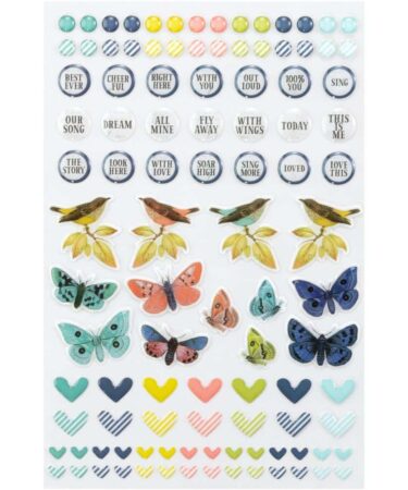 Alternative view of 49 And Market - Collezione Birdsong  -  Stickers - Wishing Bubbles