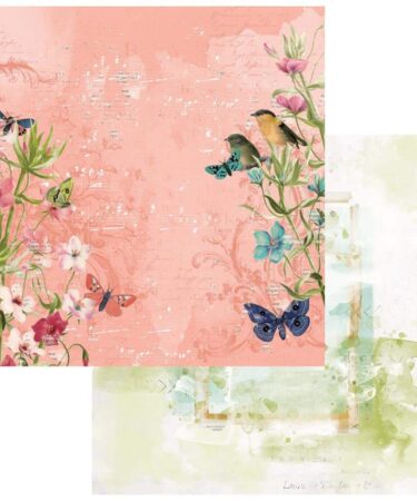 49 And Market - Collezione Birdsong  -  Double-Sided Cardstock 12"X12" - Songs Of Hope