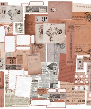 Alternative view of 49 And Market - Color Swatch -  Collezione Terracotta -Ephemera Stackers