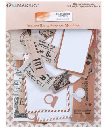 49 And Market - Color Swatch -  Collezione Terracotta -Ephemera Stackers