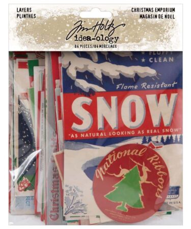 Tim Holtz Idea-ology - Layers,Christmas Emporium