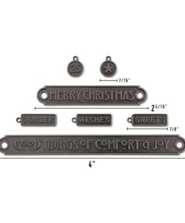 Alternative view of Tim Holtz Idea-ology -Word Plaques + Tags