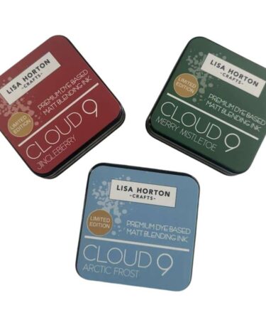 Alternative view of Lisa Horton Crafts - Set di 3 Matt Blending Ink Pads - Jingleberry, Merry Mistletoe and Arctic Frost