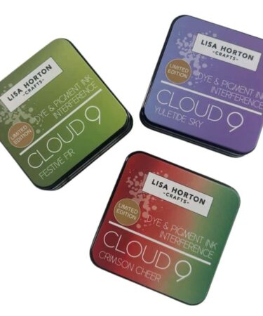 Alternative view of Lisa Horton Crafts -Set of 3 Ink Pads - Christmas Cheer, Festive Fir and Yuletide Sky