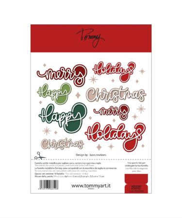 TOMMY ART -Tommy fustella – Holiday Scripts®