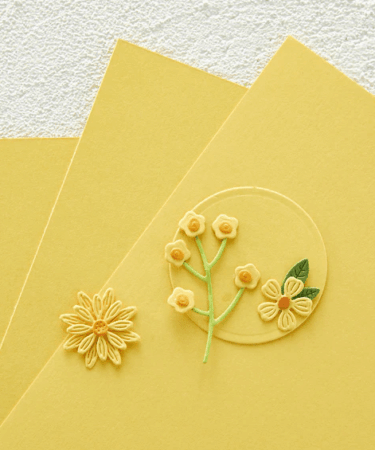 SPELLBINDERS -  Color Essential Cardstock 8.5 x 11” - BEESWAX