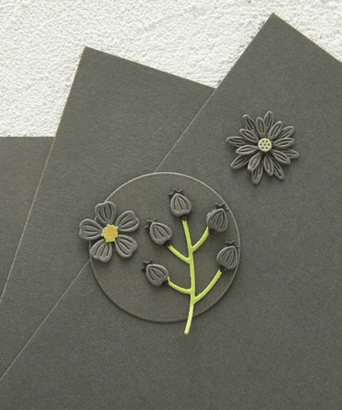 SPELLBINDERS -  Color Essential Cardstock 8.5 x 11”- GRAPHITE