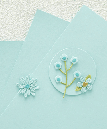 SPELLBINDERS -  Color Essential Cardstock 8.5 x 11” - WATERFALL