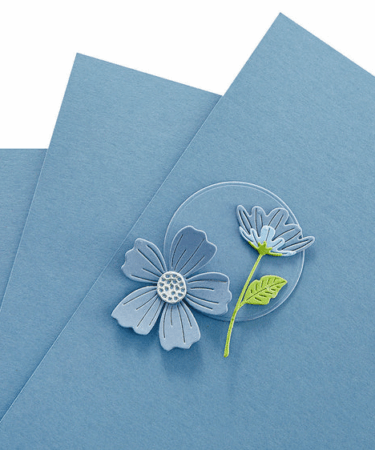 SPELLBINDERS -  Color Essential Cardstock 8.5 x 11” - PARTY CLOUDY