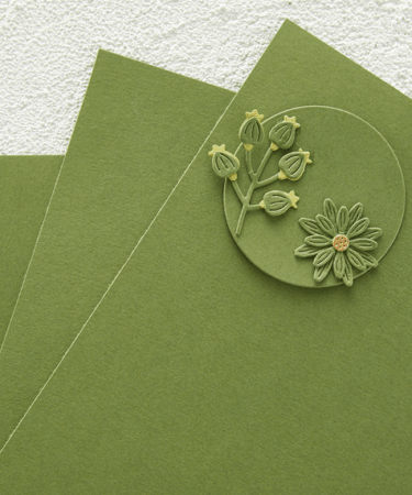 SPELLBINDERS -  Color Essential Cardstock 8.5 x 11” - FERN