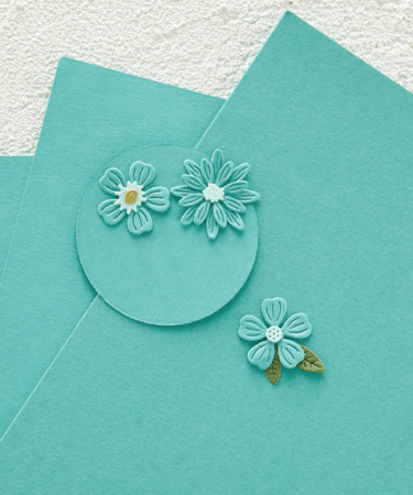 SPELLBINDERS -  Color Essential Cardstock 8.5 x 11” - TEAL TOPAZ