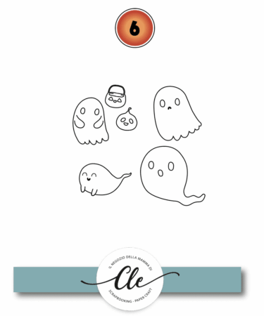 IL NEGOZIO DELLA MAMMA DI CLE- IL CALENDARIO DELLO SPAVENTO 2024 - Bustina numero 6