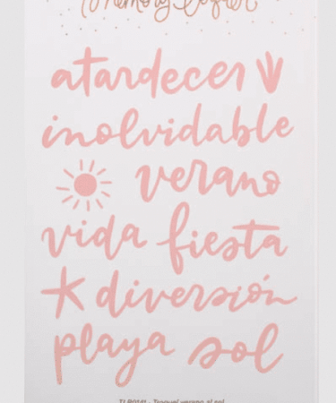 LORA BAILORA -set di futelle VERANO AL SOL