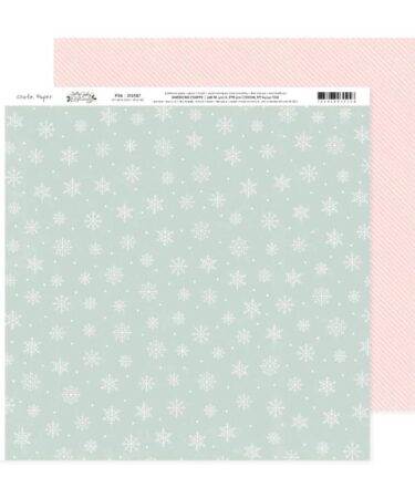 Crate Paper - Collezione Holly Jolly -  Double-Sided Cardstock 12"X12"- #6