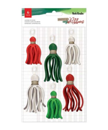 Vicki Boutin -  Collezione Wrapped In Ribbons - Ribbons Stickers Layered