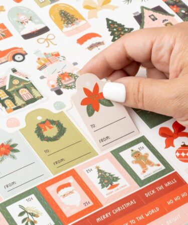 Alternative view of Crate Paper - Collezione Holly Jolly -  Stickers - 6"X12"