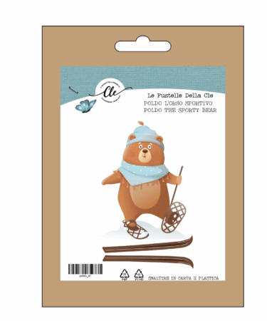 LE FUSTELLE DELLA CLE- POLDO L'ORSO SPORTIVO