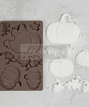 Re-Design with Prima -Falling for Fall 5x8 Inch Decor Mould