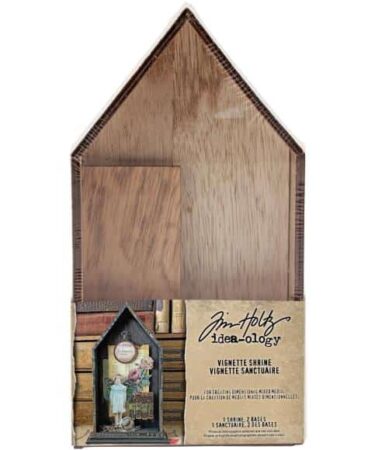 Idea-Ology Vignette Shrine 4.75"X9"X1.5" 1 Shrine, 2 Bases