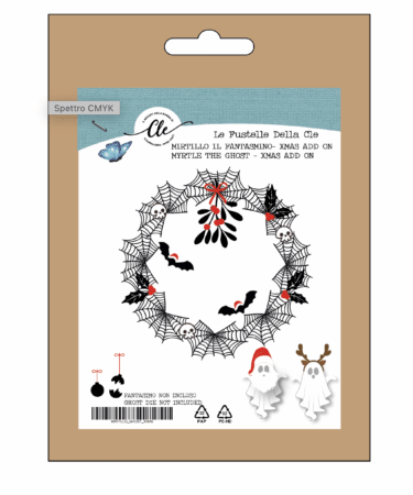 LE FUSTELLE DELLA CLE -IL FANTASMINO MIRTILLO- ADD ON NATALE -