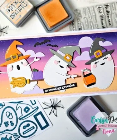 Alternative view of CarlijnDesign Snijmallen Boo Buddies van ilona