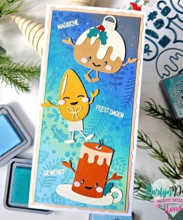 Alternative view of CarlijnDesign Snijmallen Festive Friends