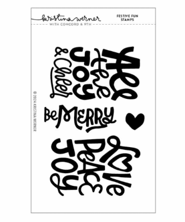 Concord & 9th - Festive Fun Stamp Set (4 x 6)