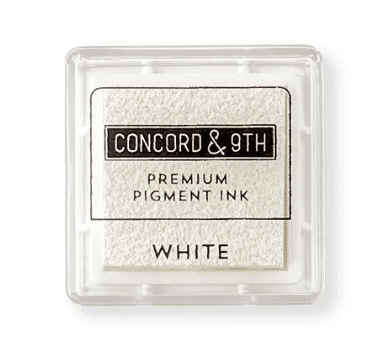 Concord & 9th - INK CUBE: White