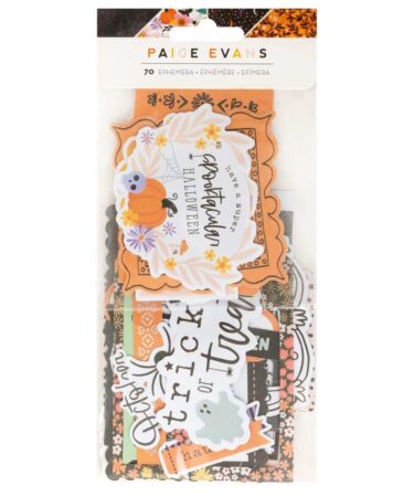 Paige Evans - Collezione Tricks & Treats Ephemera Journaling