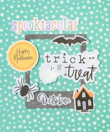Alternative view of Paige Evans - Collezione Tricks & Treats Ephemera Journaling