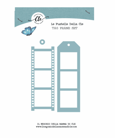 IL NEGOZIO DELLA MAMMA DI CLE- LE FUSTELLE DELLA CLE- TAG FRAME SET