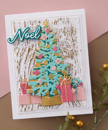 Alternative view of Spellbinders - Bark 3D Embossing Folder