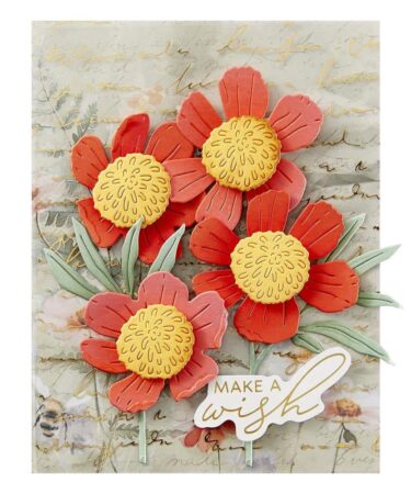 Alternative view of Spellbinders - Woodland Tales Floral Etched Dies