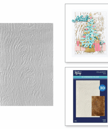 Spellbinders - Bark 3D Embossing Folder