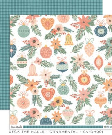 COCOA VANILLA – COLLEZIONE DECK THE HALLS –ORNAMENTAL